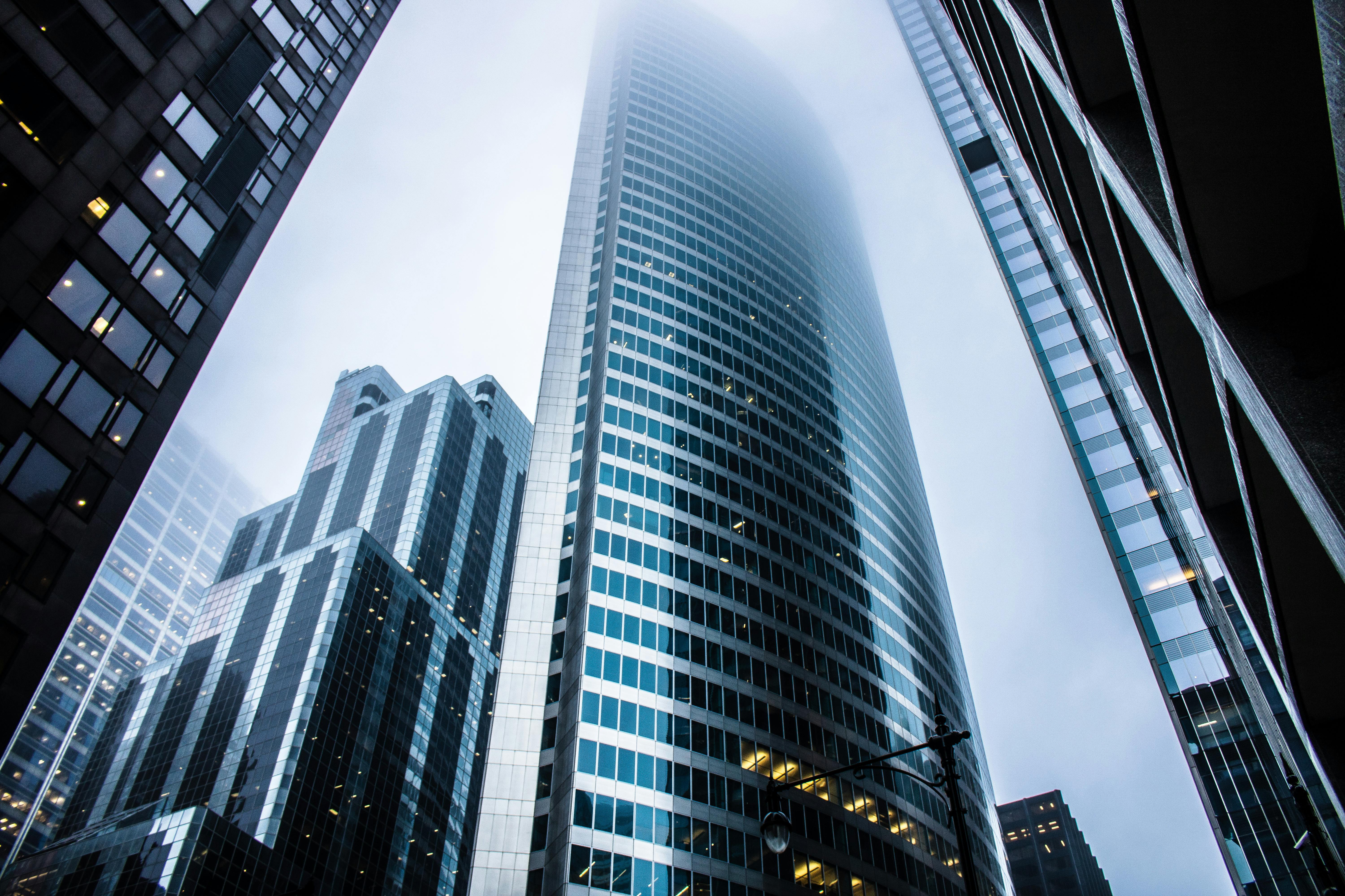 Modern cityscape background